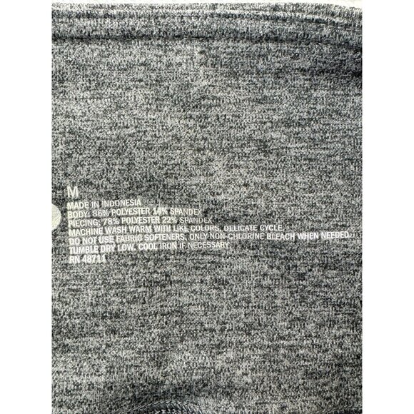 MTA Sport leggings Women's Medium Grey Color Block Fast Dry athletic leggings - Picture 11 of 12